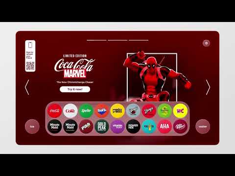 Coca-Cola Freestyle "Equinox" UI