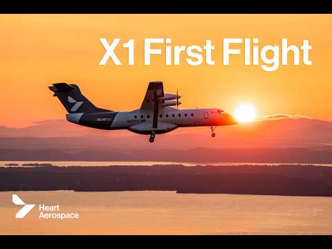 Heart Aerospace - X1 First Flight - World’s Largest Electric Aircraft - Electric Airliner