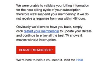 Scammers are Stealing Credit Card Numbers from Unsuspecting Netflix Customers 3
