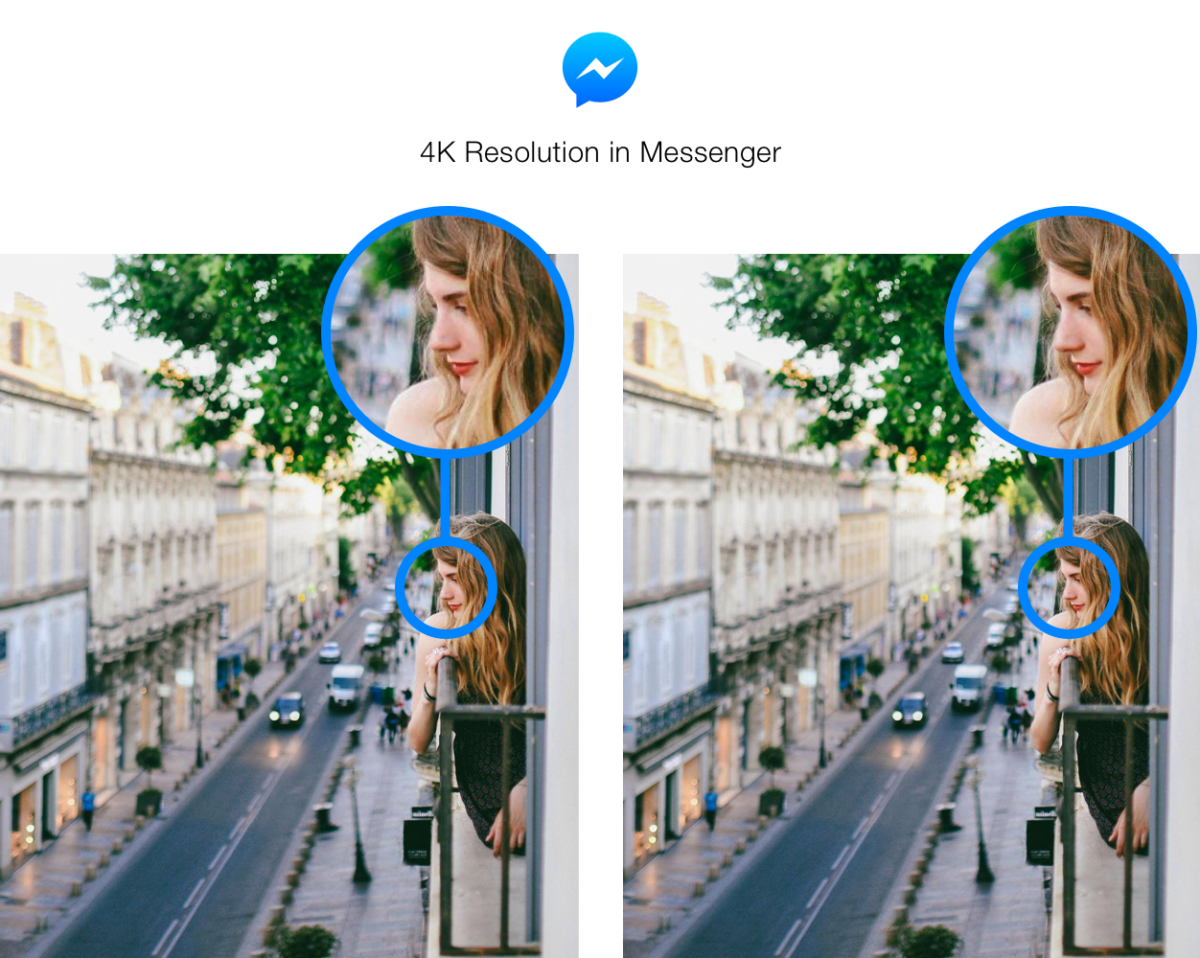 Facebook Messenger Adds 4K Photo Sharing 1