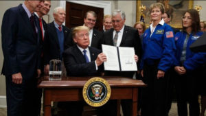 America maned moon mission