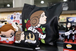 Loungefly x Star Wars Princess Leia Rebel Tattoo Tote Bag - $65 / Wallet - $38