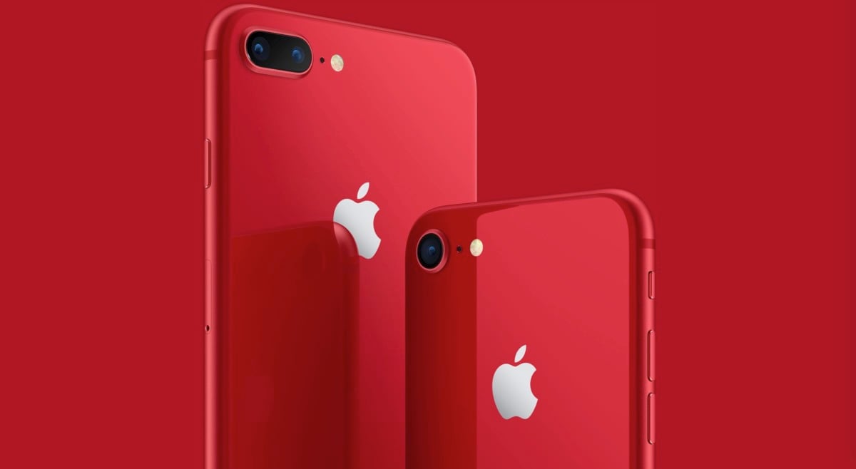 Red iPhone 8