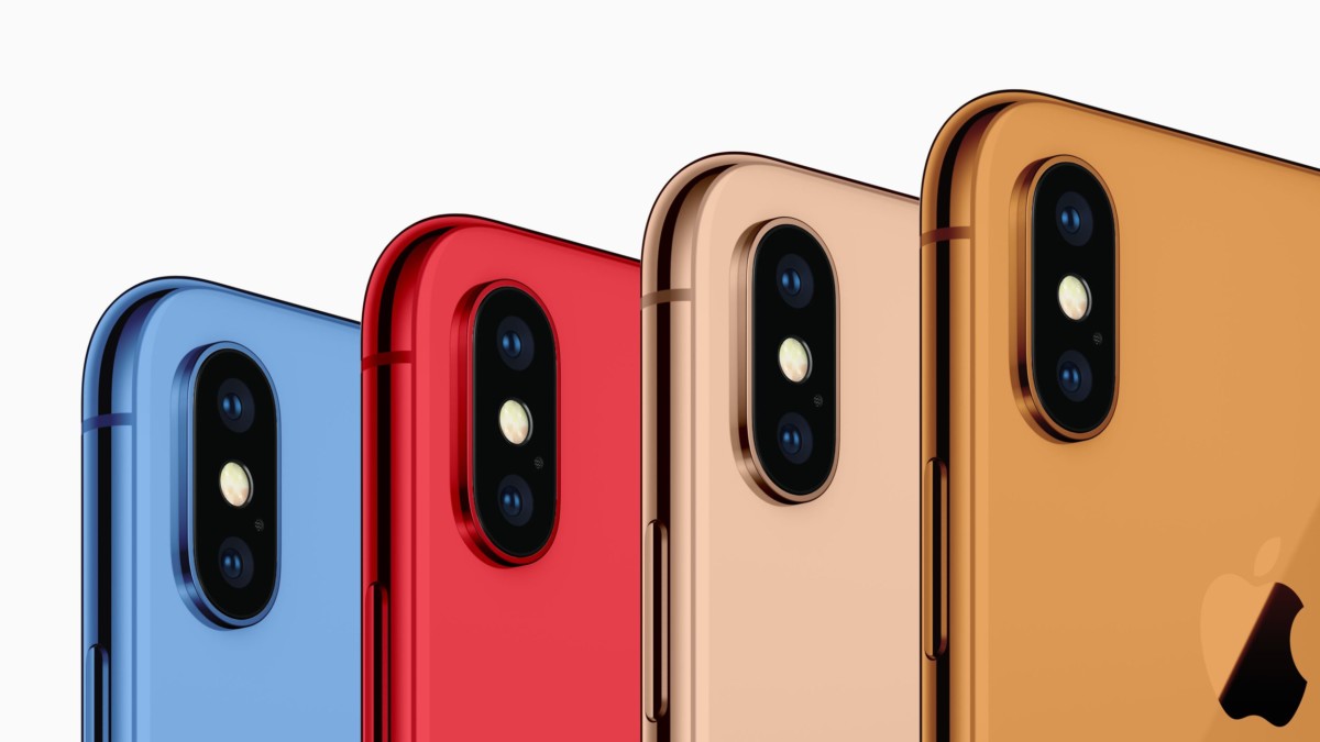The next iPhone X could come in five different colors 5