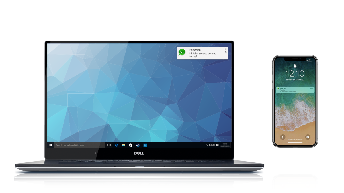 Dell Mobile Connect brings iOS app notifications to your PC 10