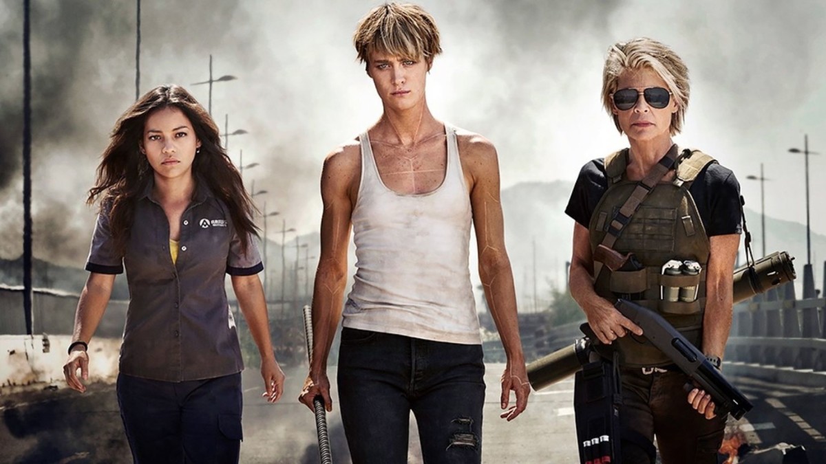 Linda Hamilton is totally kick-ass in first shots from the new Terminator film 2