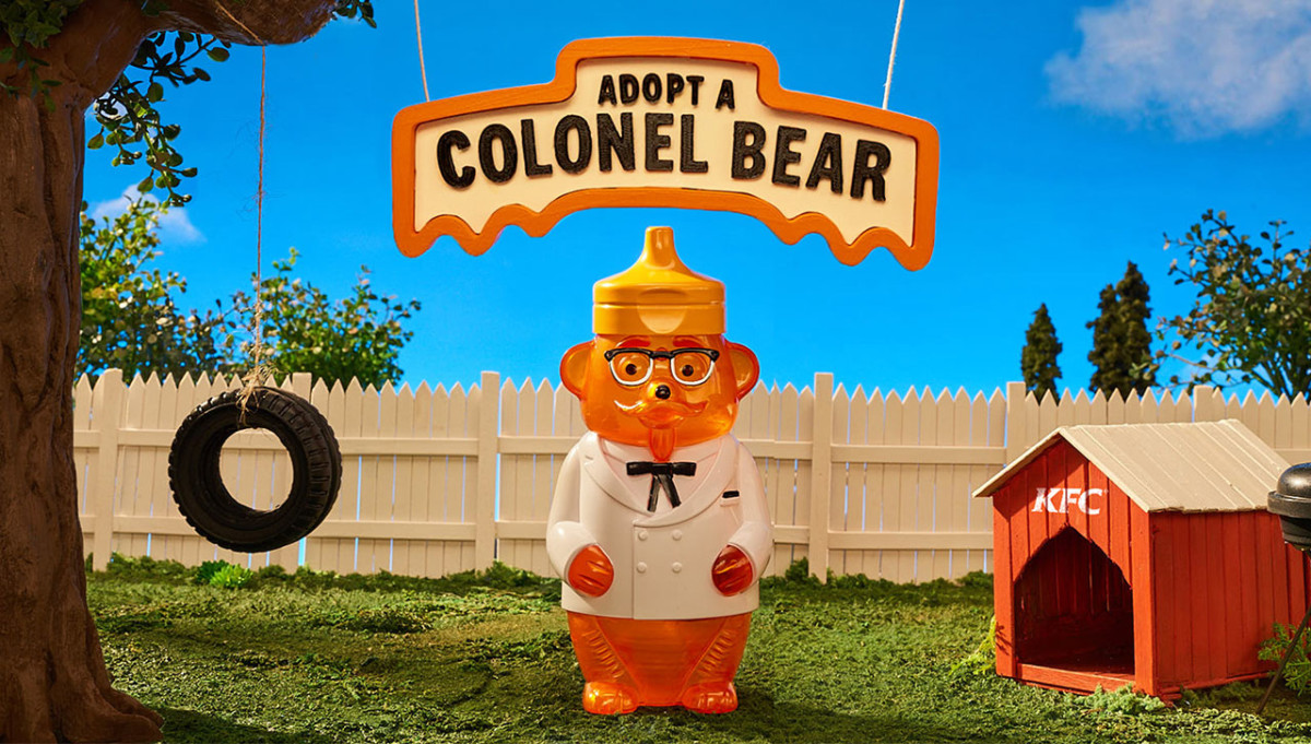 KFC is giving away free talking Colonel honey bears 7