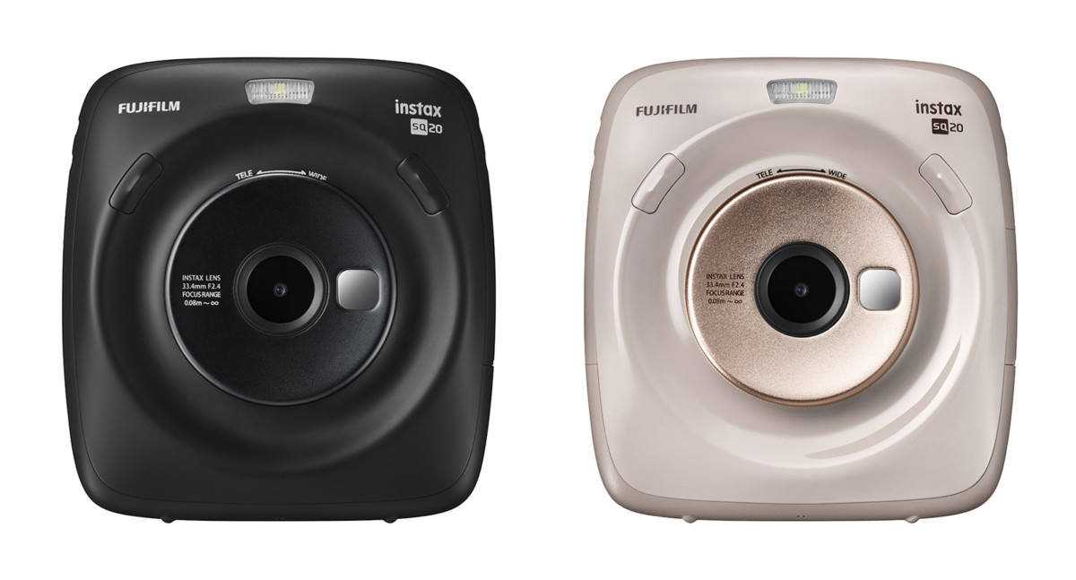 Fujifilm's SQ20 instant print camera one-ups Polaroid with video recording 10