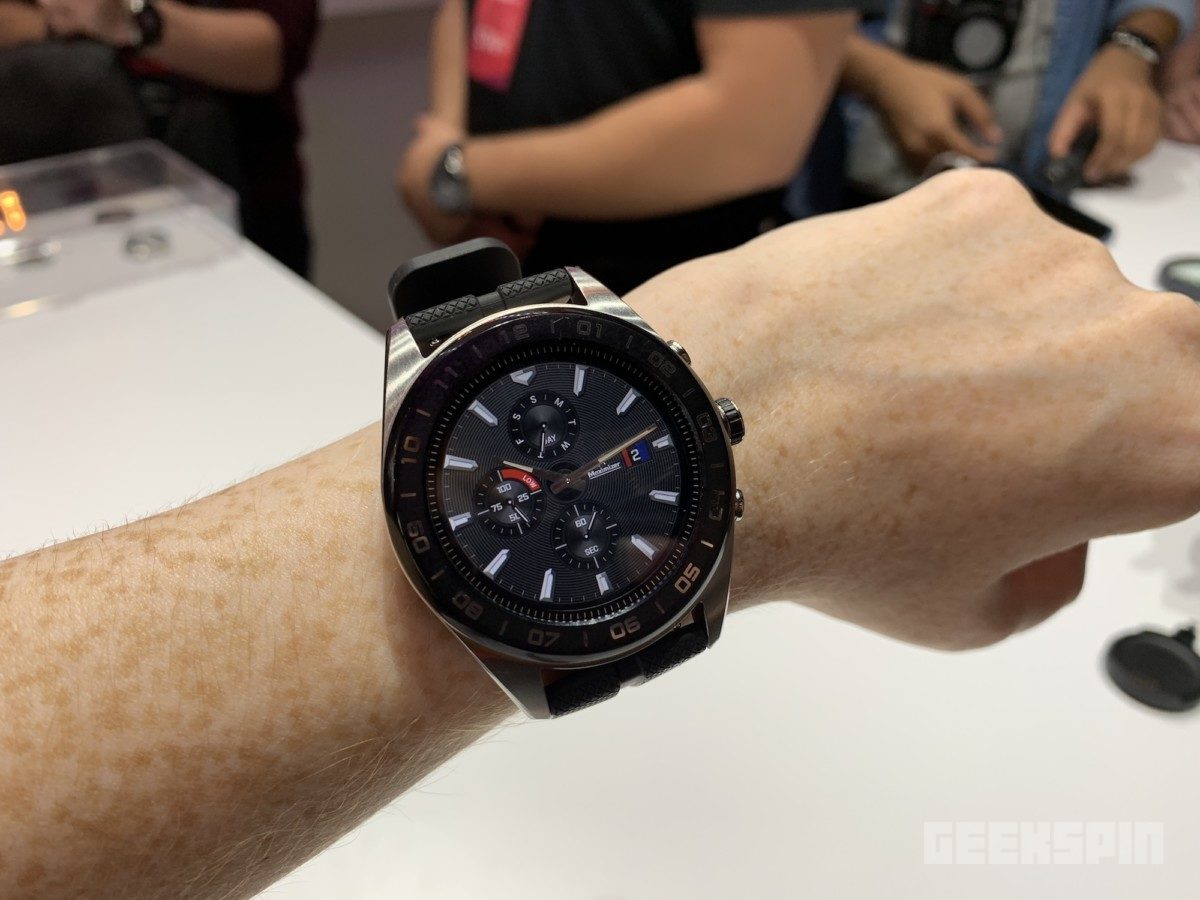 LG teamed up with a Swiss watchmaker to create the Watch W7 8