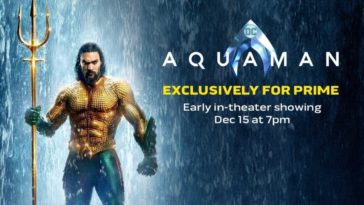 Amazon Prime members get to see Aquaman a week early 9