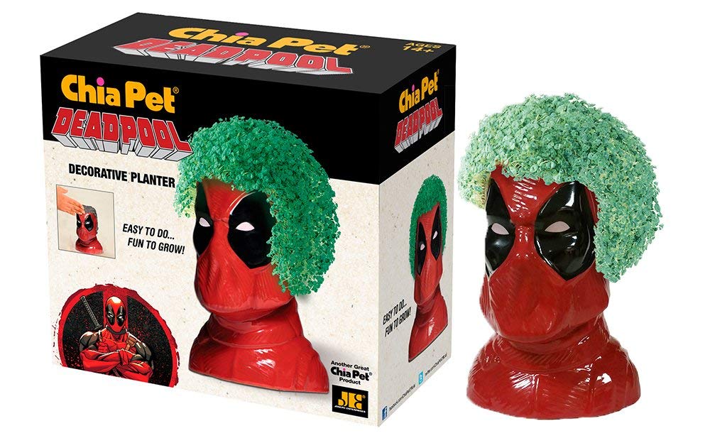 This Deadpool Chia Pet is maximum effort 9