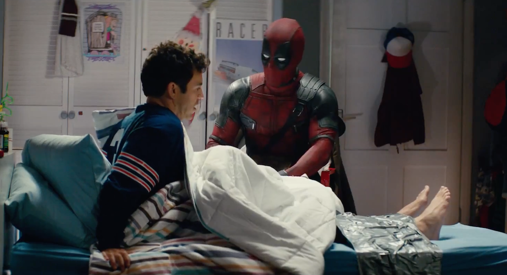 Fred Savage and Ryan Reynolds in Once Upon a Deadpool trailer