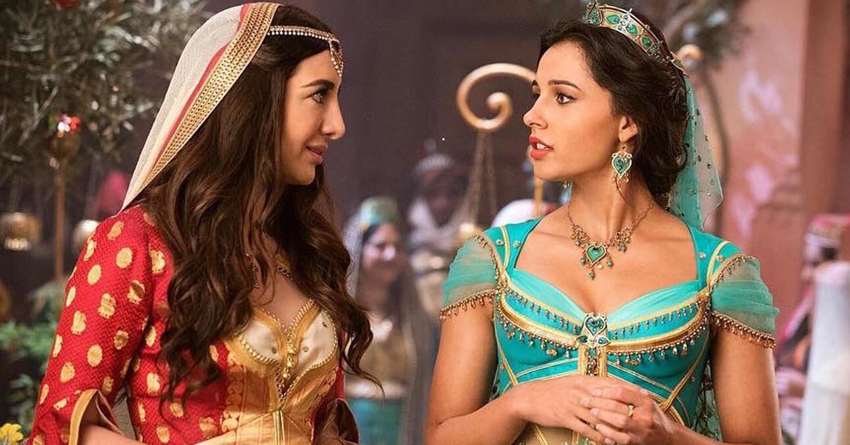 Princess Jasmine and her handmaiden Dalia