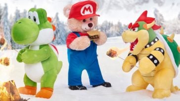 Build-A-Bear Super Mario collection
