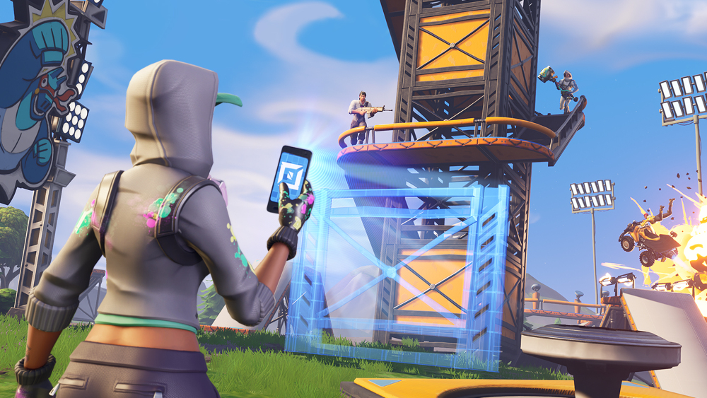 New Fortnite Creative mode is a lot like Minecraft 7