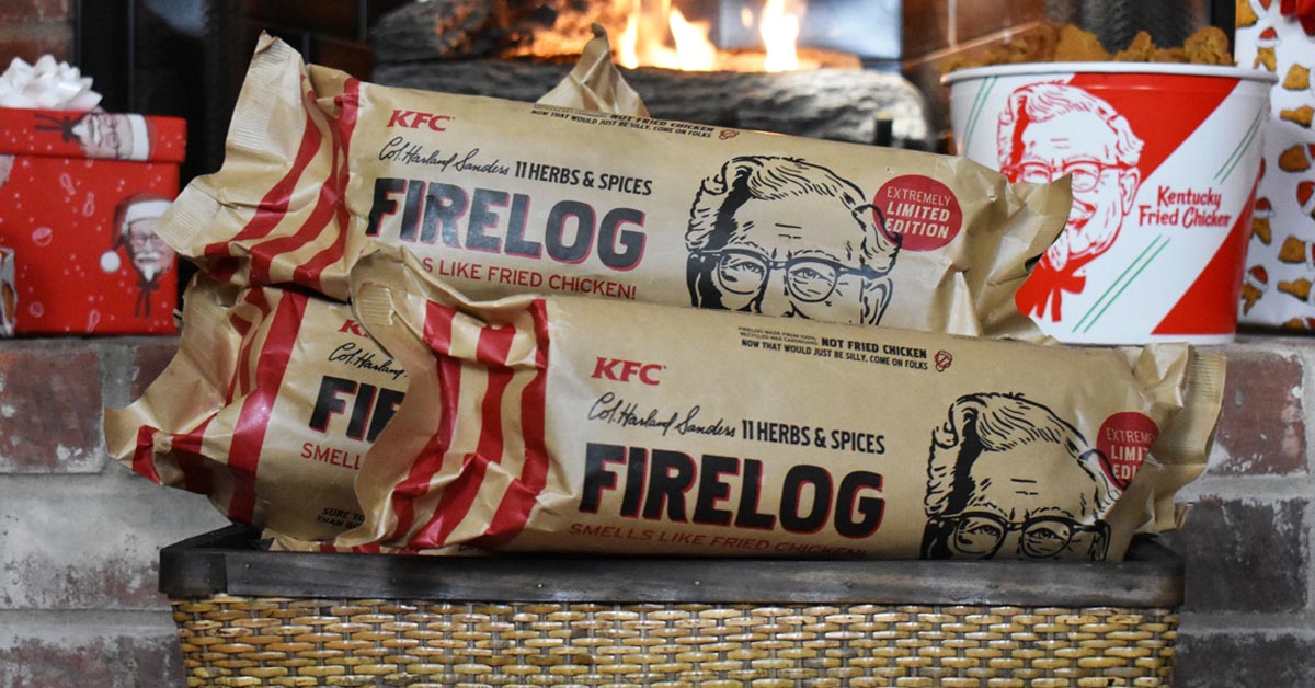 KFC 11 Herbs and Spices firelog