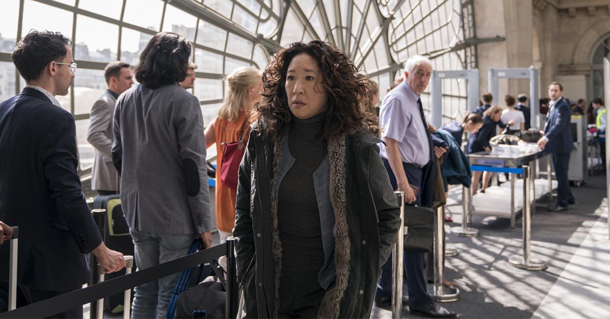 Sandra Oh as Eve in Killing Eve