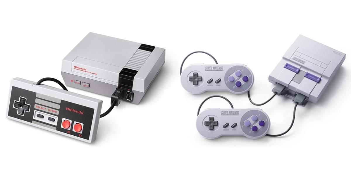 NES Classic and SNES Classic