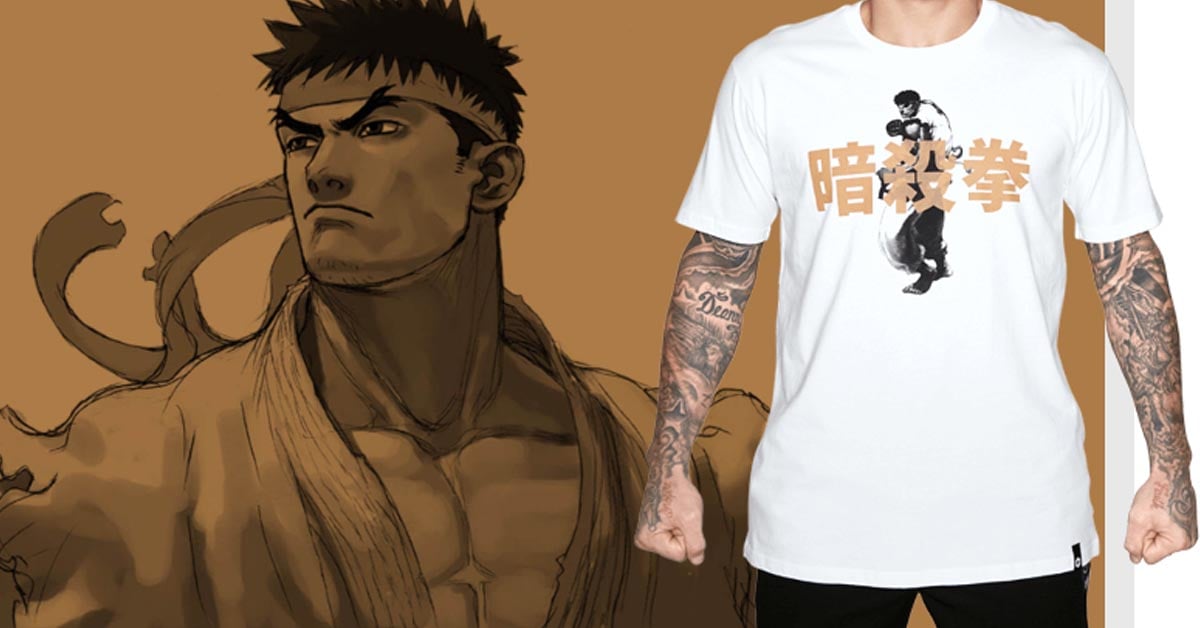 Fitness brand Onnit releases new line of Street Fighter t-shirts 4