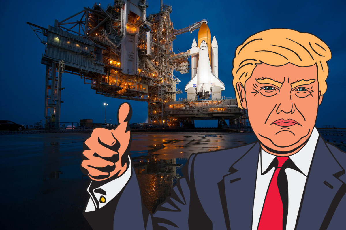 Trump lays the groundwork for a Space Force 5