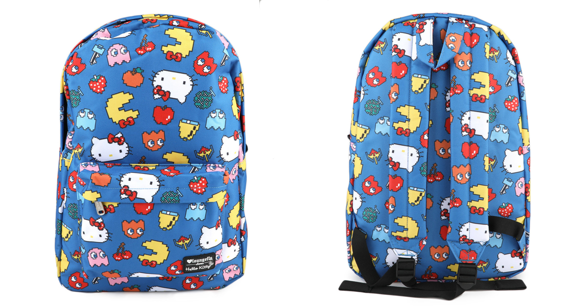 hello kitty pac man backpack