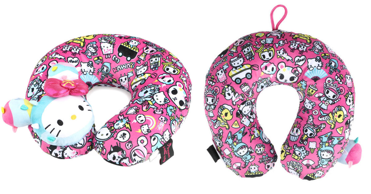 neck pillow hello kitty