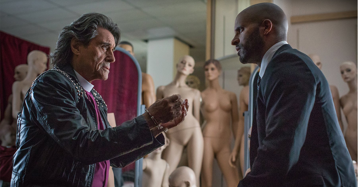 Mr. Wednesday and Shadow Moon of American Gods