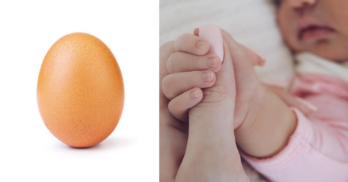 Egg and Kylie Jenner's birth announcement