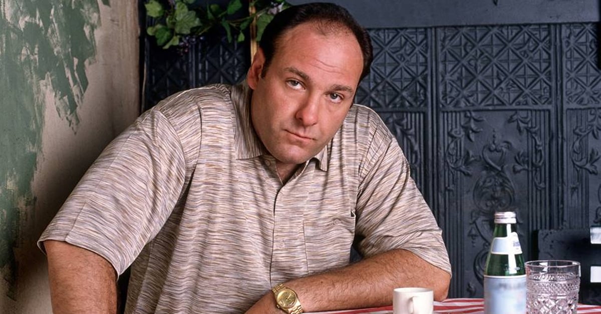James Gandolfini as Tony Soprano in The Sopranos