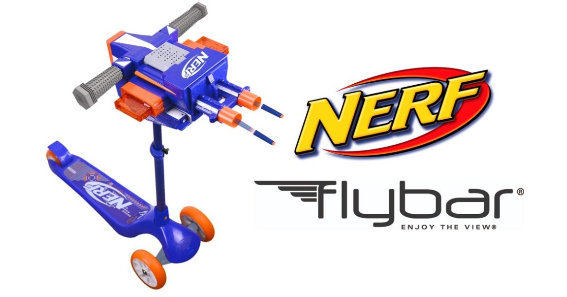 Nerf Blaster kick scooter will make your next Nerf war extra exciting