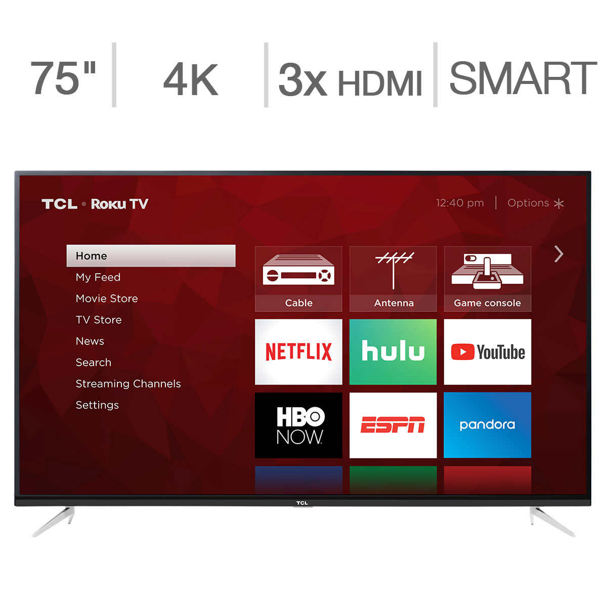 Hot Deal: 75" TCL Roku TV for just $999 3