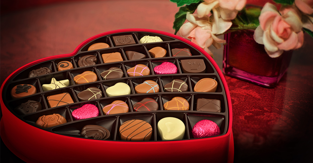 Valentine's Day candy