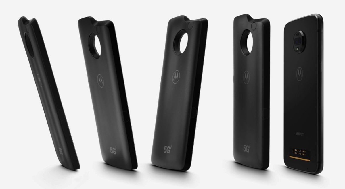 The first 5G product hits the market and it's a moto mod 2