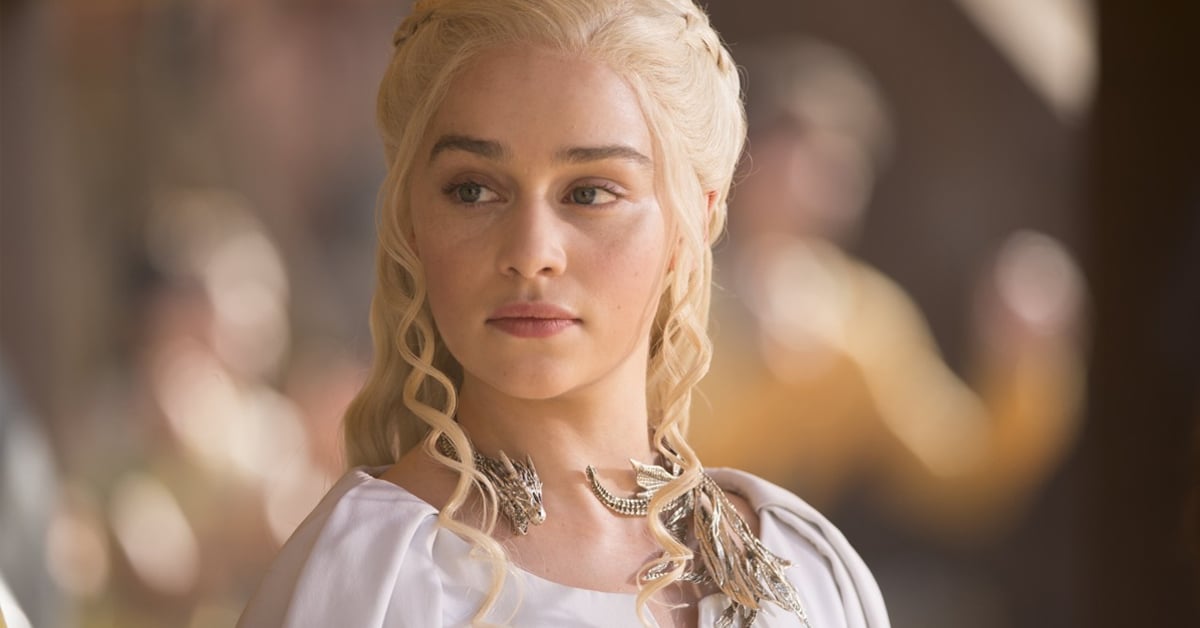 Emilia Clarke as Daenerys on HBO's Game of Thrones