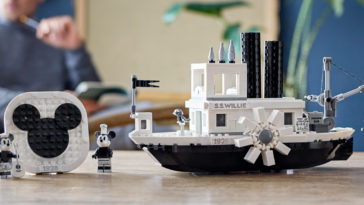 LEGO Steamboat Willie set