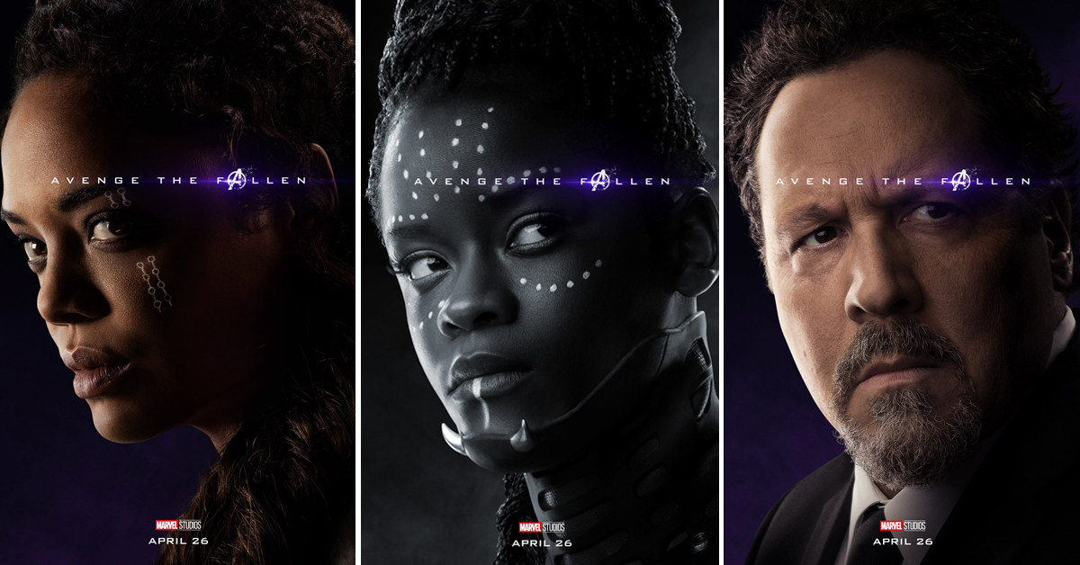New Avengers Endgame character posters