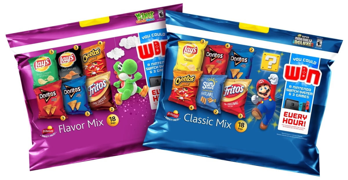 Nintendo is giving away over 1,300 Switch consoles with Frito-Lays 2