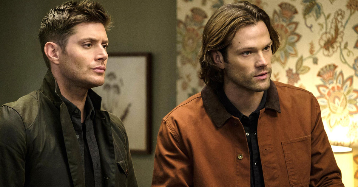 Jensen Ackles as Dean Winchester and Jared Padalecki as Sam Winchester
