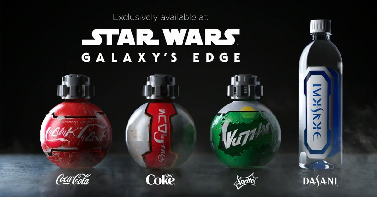 Galaxy's Edge Coke products