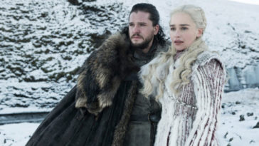 Kit Harington and Emilia Clarke