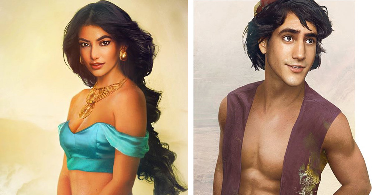 How Disney princesses, princes and villains would look in real life 2