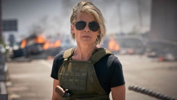 Linda Hamilton in Terminator: Dark Fate | ©Image Credit: Warner Bros. Television