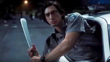 Adam Driver as Officer Ronald Peterson in The Dead Don't Die