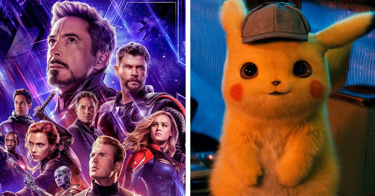 Avengers Endgame and Detective Pikachu