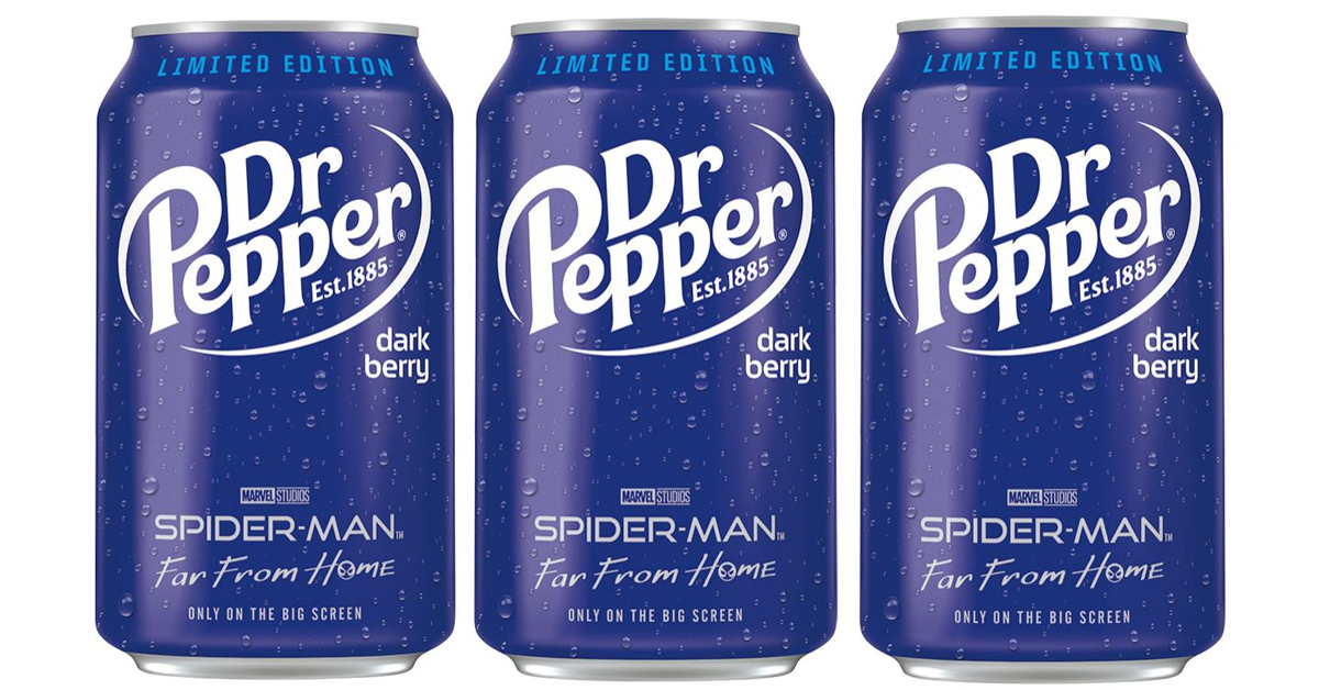 Dr Pepper’s dark berry flavor gives the classic soda a fruity twist 1
