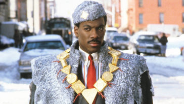 Eddie Murphy as Akeem in Coming to America