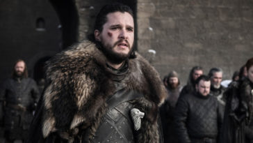 Kit Harington as Jon Snow in Game of Thrones Season 8