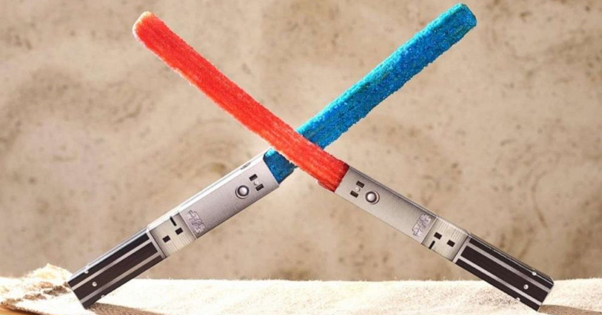 Star Wars lightsaber churros
