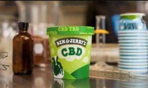 Ben & Jerry's CBD ice cream