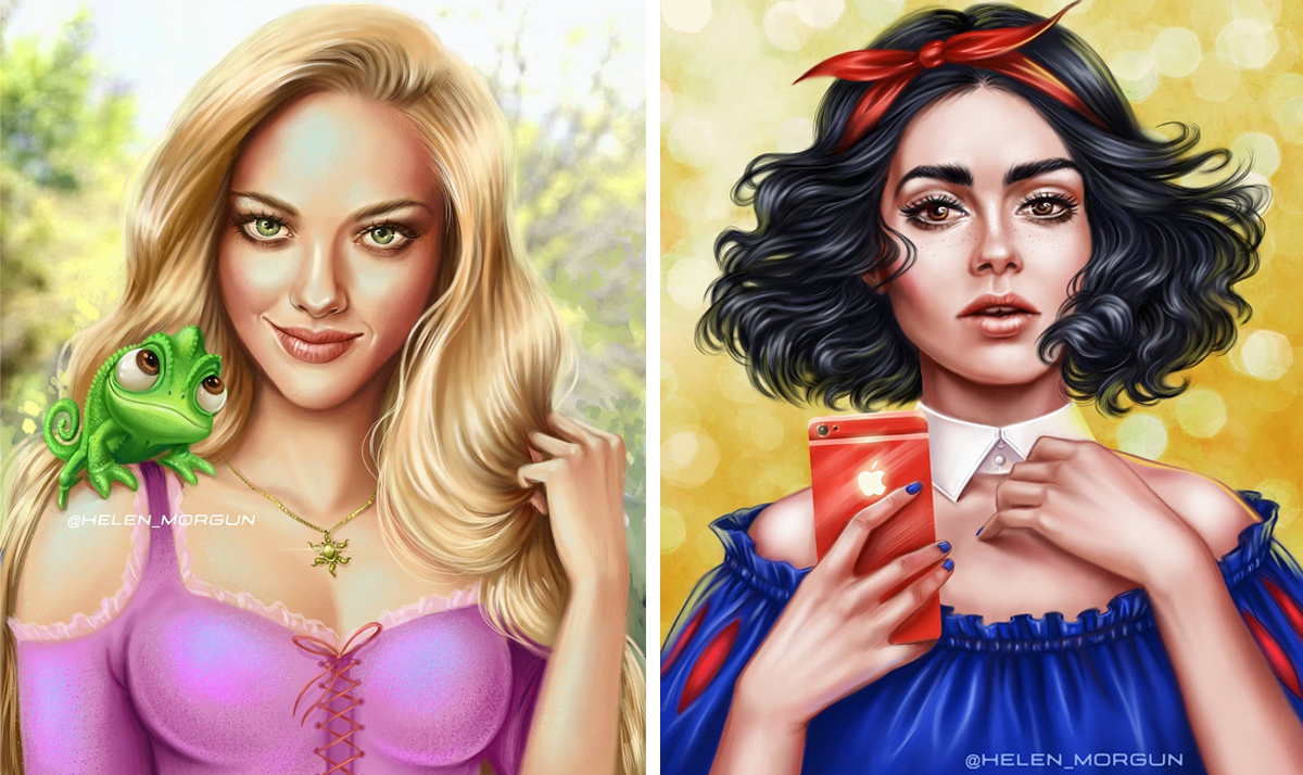 Celebs reimagined as Disney Princesses and Princes (featured image)